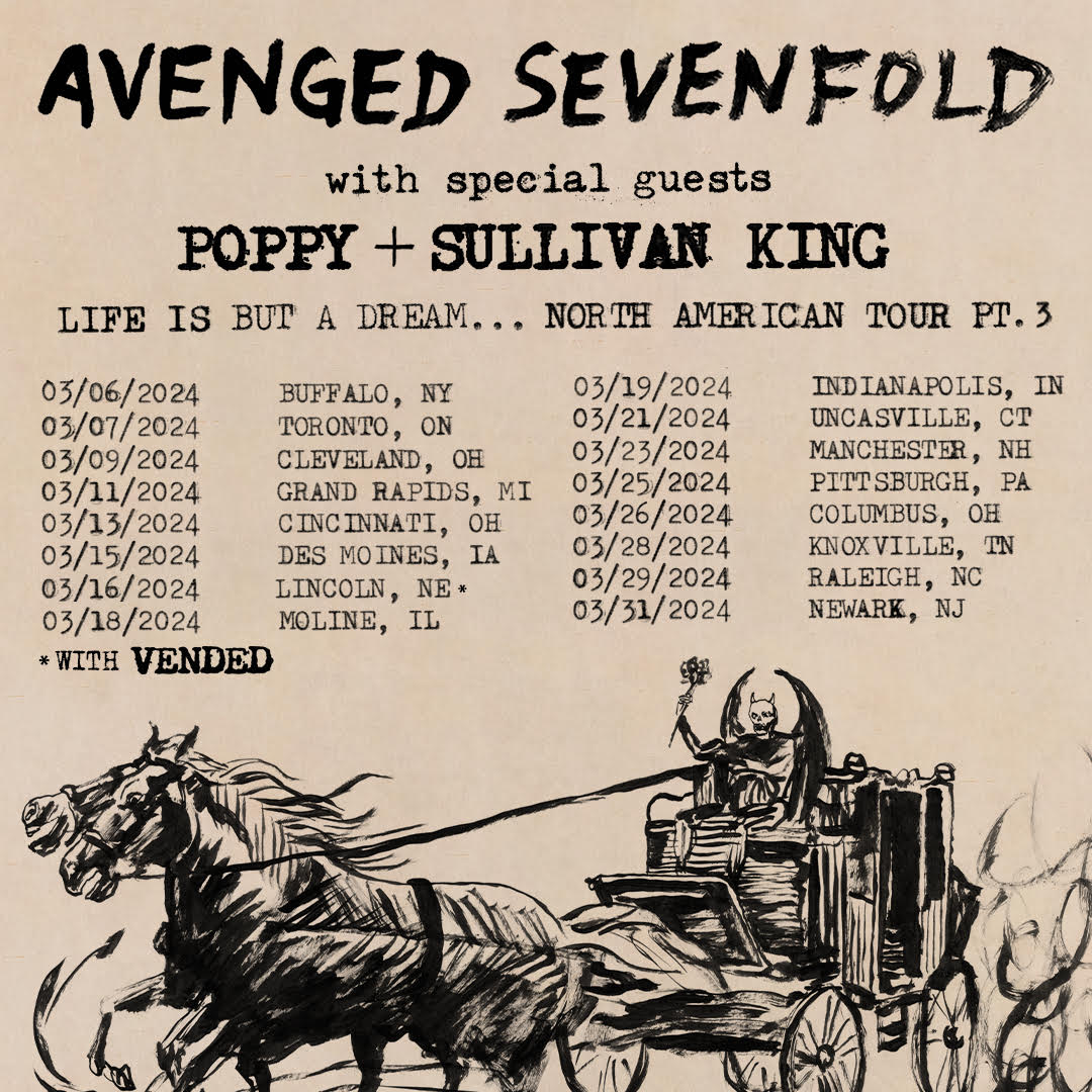 Avenged Sevenfold: North American Tour with Alexisonfire in