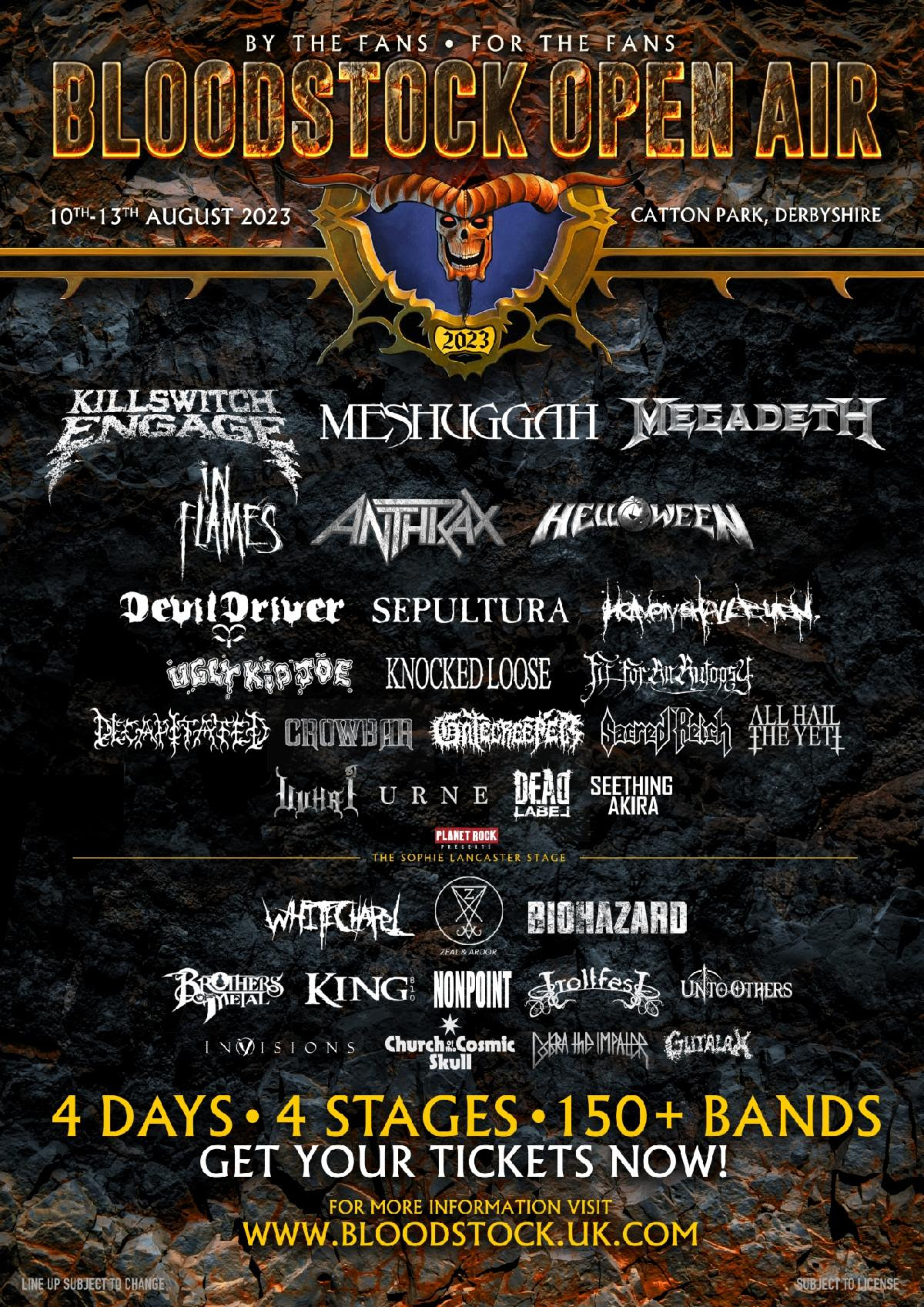 Bloodstock Open Air 2023 Adds Meshuggah and Helloween - Ghost Cult  MagazineGhost Cult Magazine