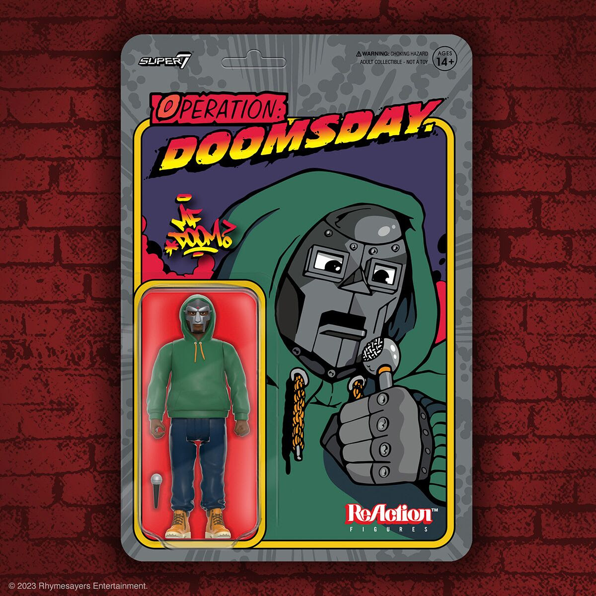 Super7 Toys Releases New Jimi Hendrix and MF Doom ReAction 