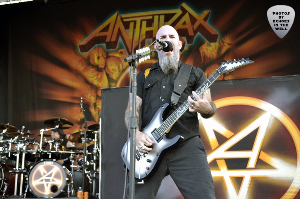 Scott Ian of Anthrax, shot by Echoes In The Well