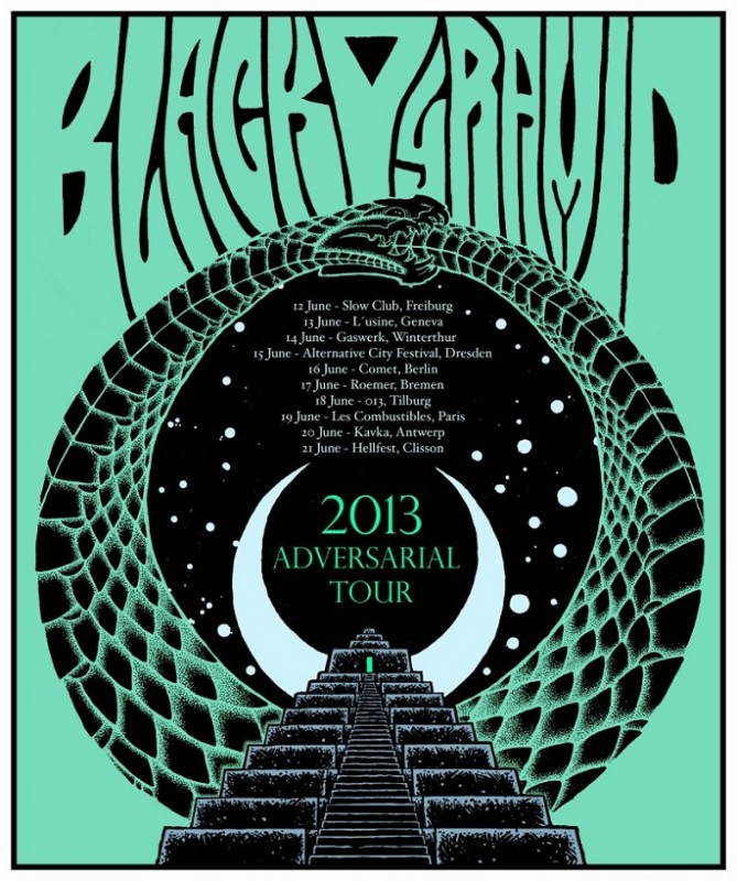 Black Pyramid European Tour 2013