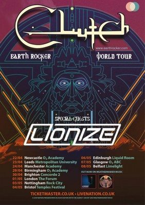 clutch tour poster