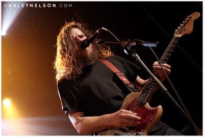 Guitarist Bryan Giles of Red Fang. Photo Credit: Kaley Nelson