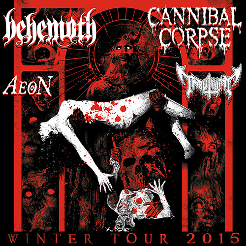 Cannibal-Behemoth US Tour