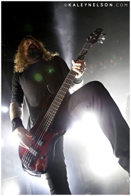 Peter Iwers of In Flames. Photo By Kaley Nelson
