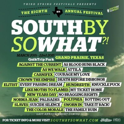 South By So What 2015 update