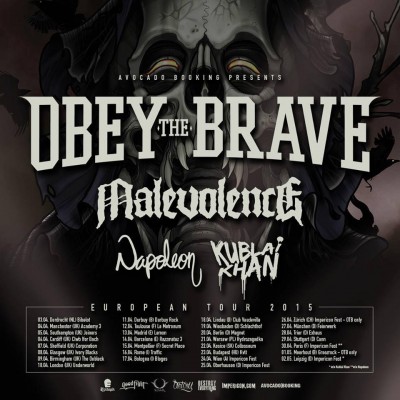 obey the brave euro tour
