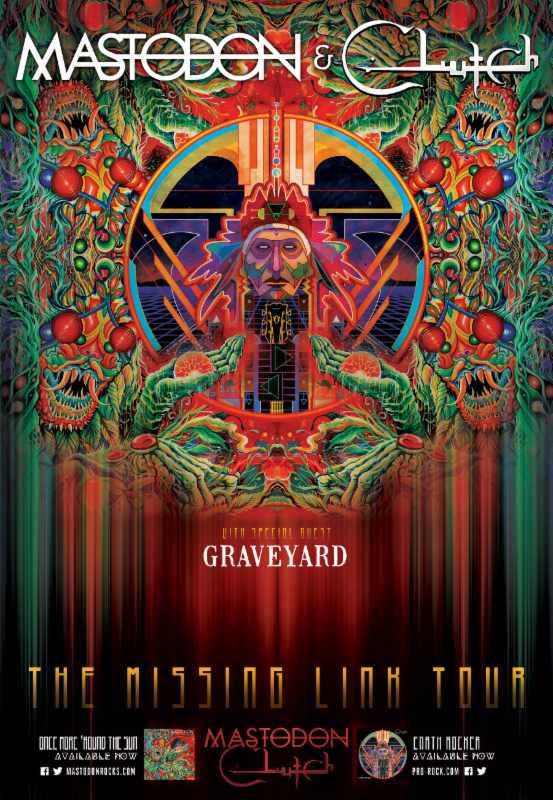 mastodon clutch tour