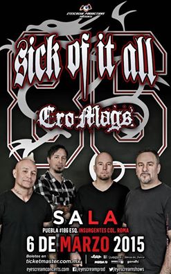 sick of it all cromags mexico