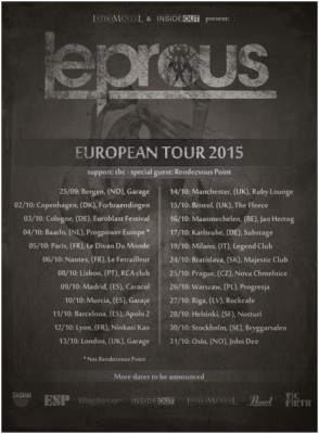 leprous tour