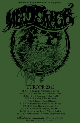 weedeater UK spring tour 2015