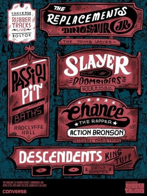 slayer converse april 2015poster