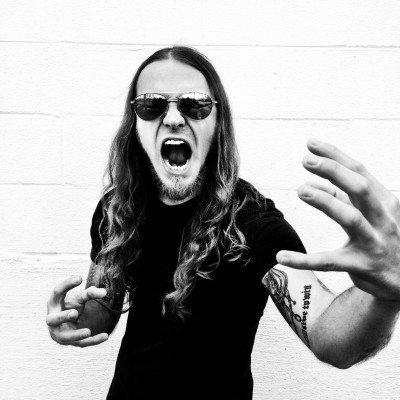Zack Simmons of Goatwhore, by Liz Civarella-Brenner