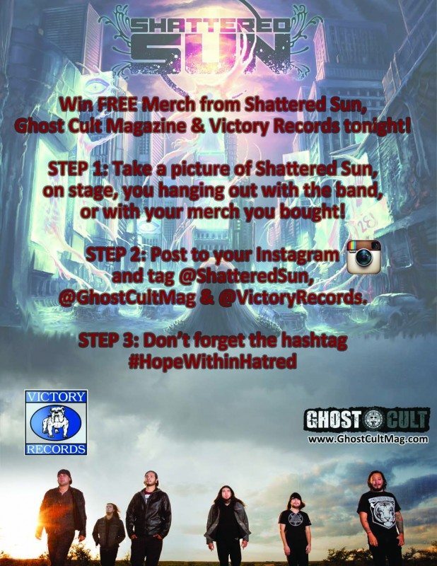 Shattered Sun flyer Ghost Cult contest
