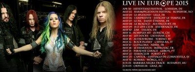 arch enemy europe 2015