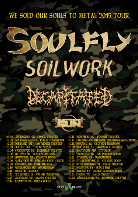 soulfly soilwork decapitated shattered sun tour