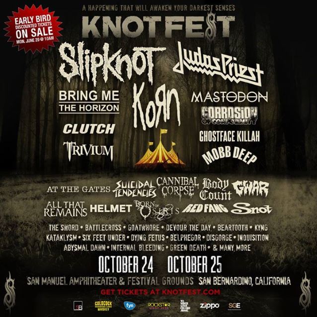 Knotfest 2015: Live At San Manuel Amphitheatre in Devore, CA