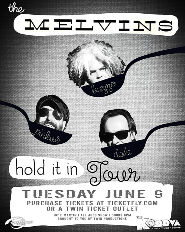 melvins tour poster