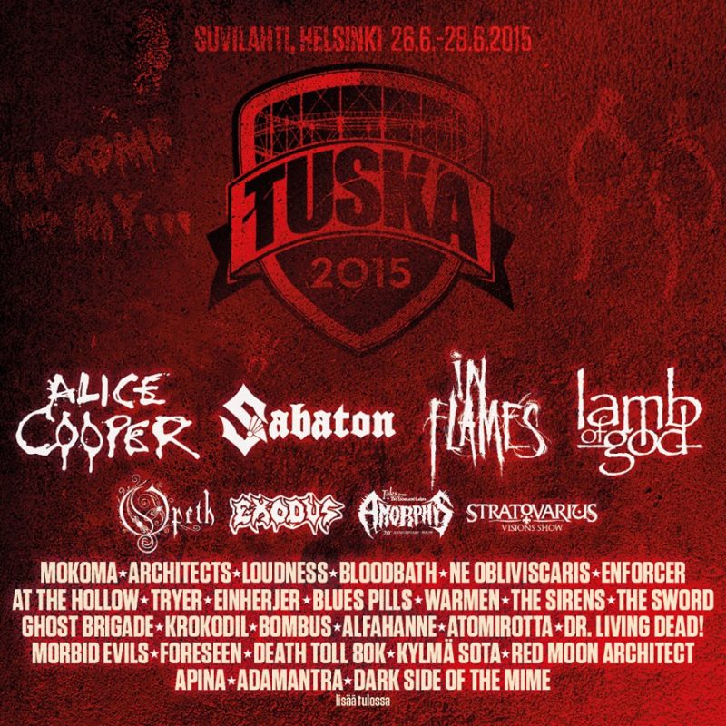 tuska festival 2015 poster