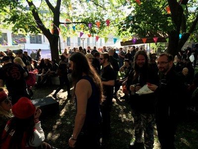 Fans at Tuska Festival,