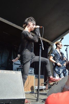 Micky James and Mango of The Karma Killers. Photo Credit: Tara Dettman