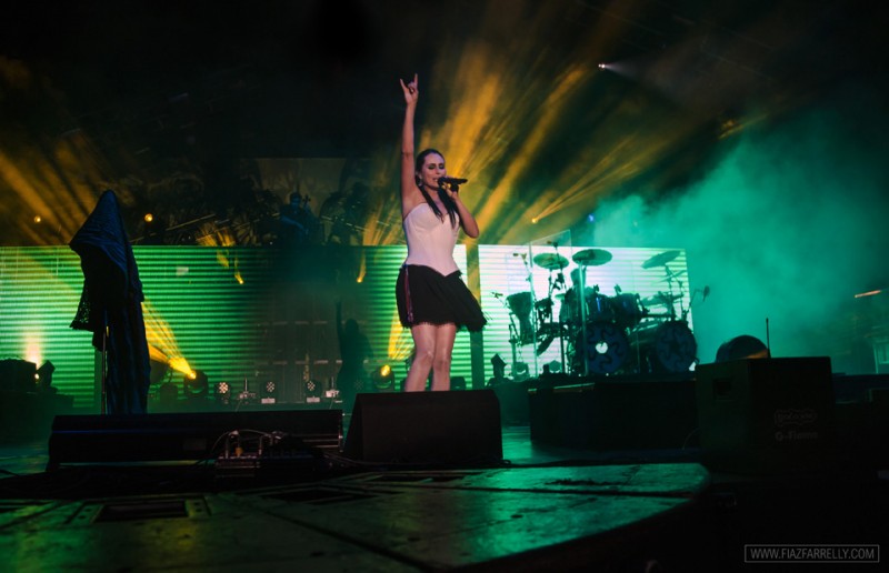 Within Temptation, photo credit Fiaz Farrelly