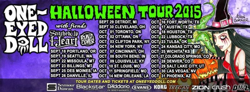One Eyed Doll halloween tour