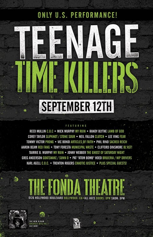 Teenage Time Killers concert