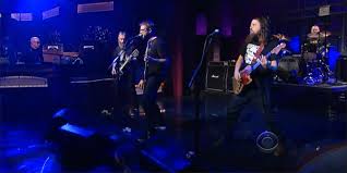 Red Fang with Paul Shaffer on Late Show With David Letterman.