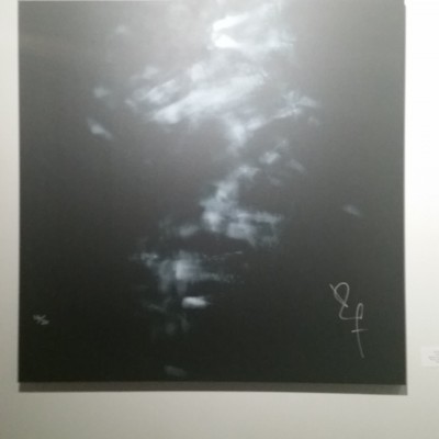 Bill Ward's Pain Art Piece. Photo Credit: Rei Nishimoto