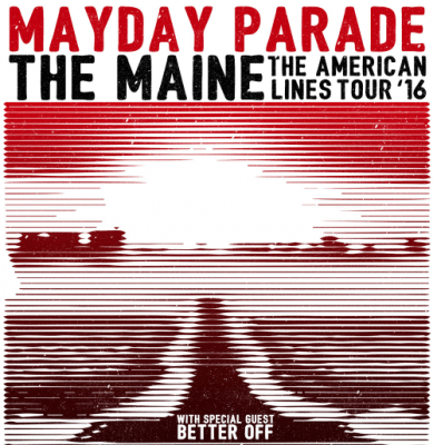 mayday parade the main lines tour 2016