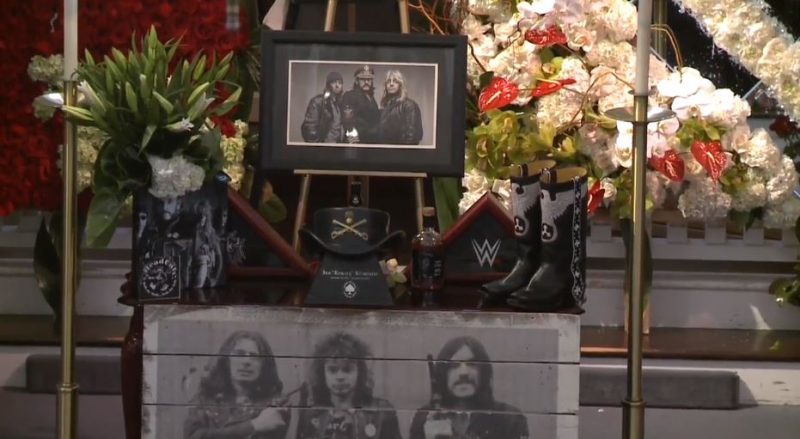 Lemmy's funeral