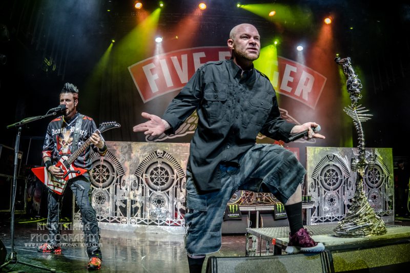 Five Finger Death Punch on ShipRocked, by Rick Triana