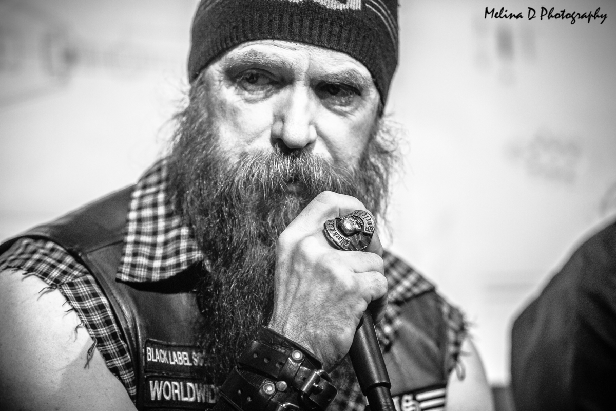 Zakk Wylde of Black Label Society at The NAMM Show, by Melina D Photography