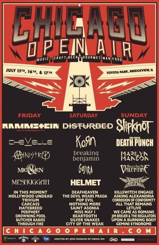 chicagoopenairdisturbedposter