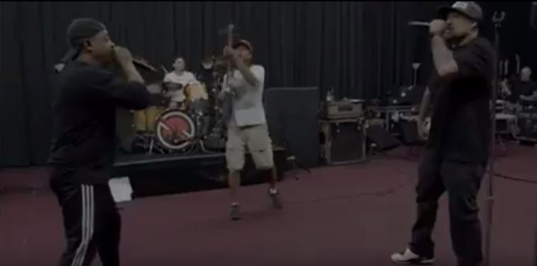 Prophets of Rage still image from behind the scenes video