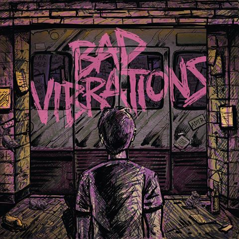 A Day To Remember Bad Vibrations album cover ghostcultmag