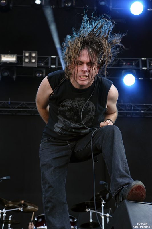 Cattle Decapitation, by TJ Fowler