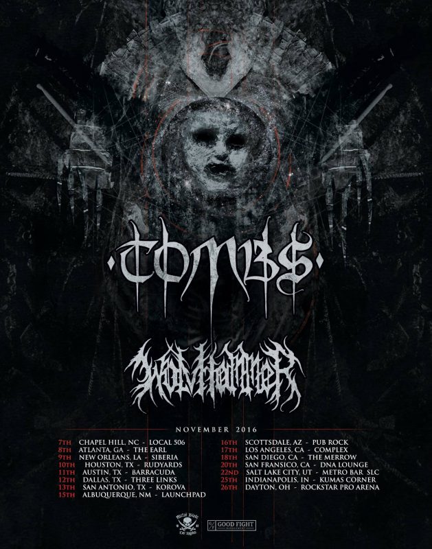 Tombs and Wolvhammer tour ghostcultmag
