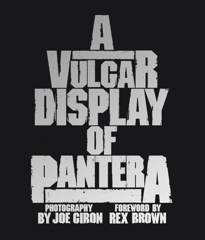 A Vulgar Display of Pantera book cover ghostcultmag