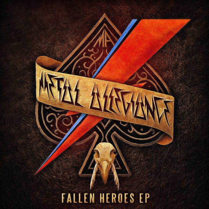 Metal Allegiance Fallen Heroes EP cover ghostcultmag