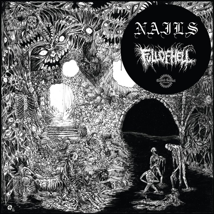 nails-full-of-hell-split