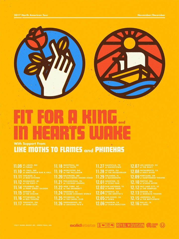 Tour Spoilers From Fit For A King's North American 2020 Tour