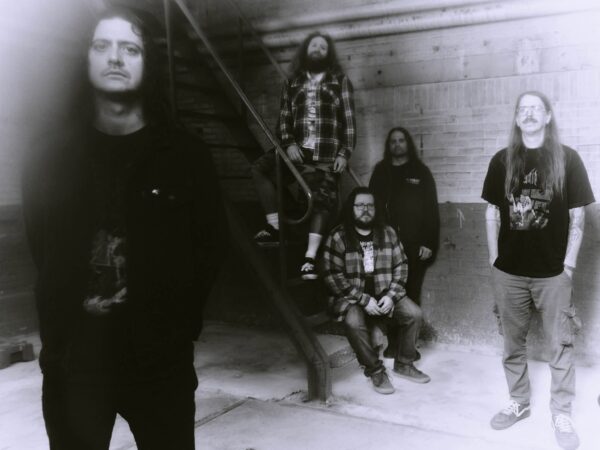 Inter Arma band photo by David Fitt, Richmond Virginia sludge doom metal, 20th anniversary tour 2026