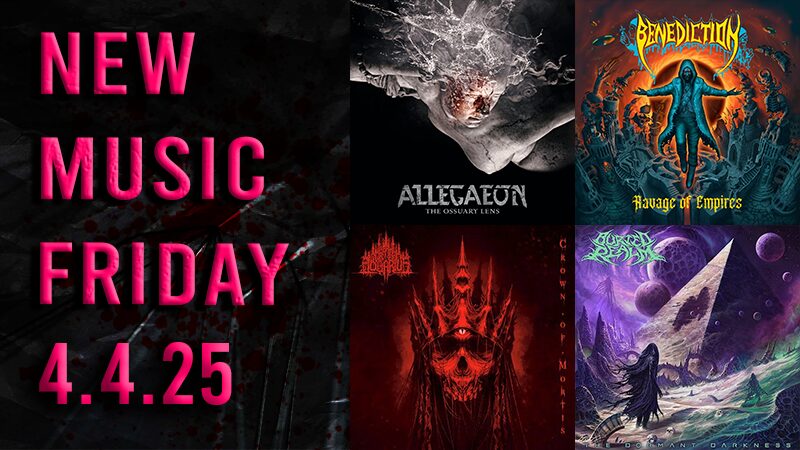 PREVIEW: New Music Friday - Rock and Metal Releases for 4-4